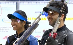 India’s Arjun Babuta and Elavenil Valarivan won the gold medal